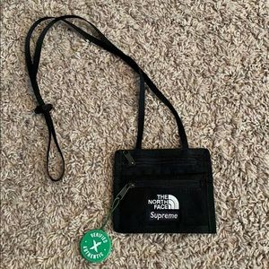 The north face supreme travel wallet